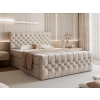 PIKOWANE ŁÓŻKO KONTYNENTALNE DO SYPIALNI 200X200 Z POJEMNIKIEM NA POŚCIEL - W ARANŻACJI